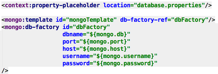 Mongotemplate GitHub - MaratMingazov/Spring