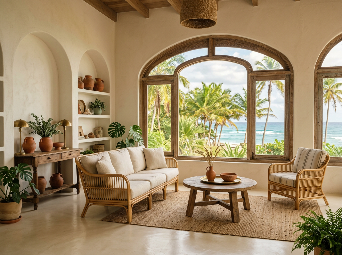 Bright coastal interior
