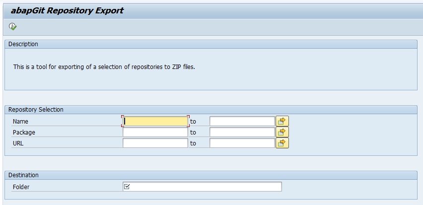 Repo Export