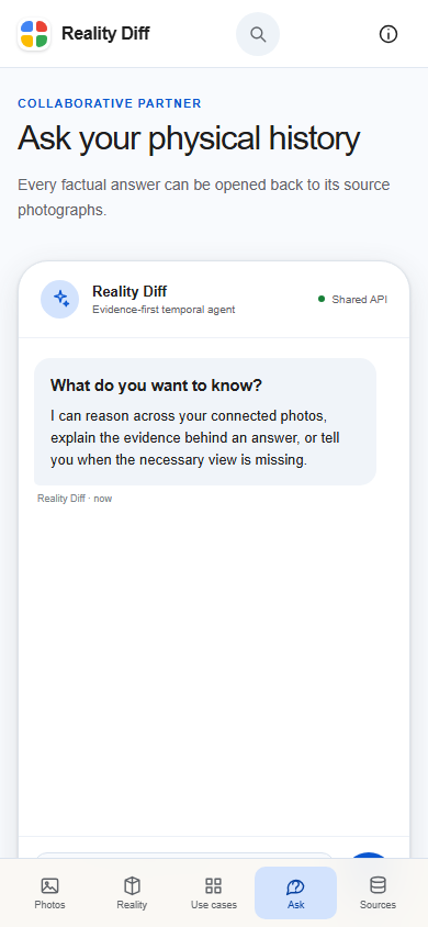 Reality Diff on Android, the collaborative partner