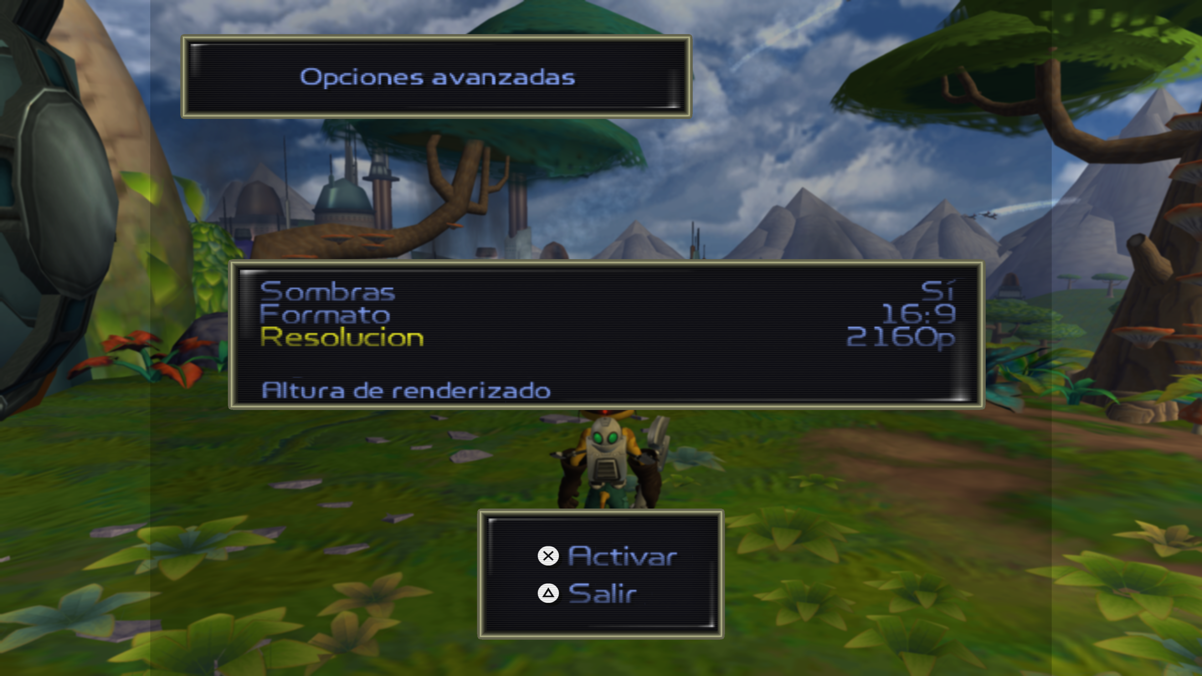 Resolución a 4K