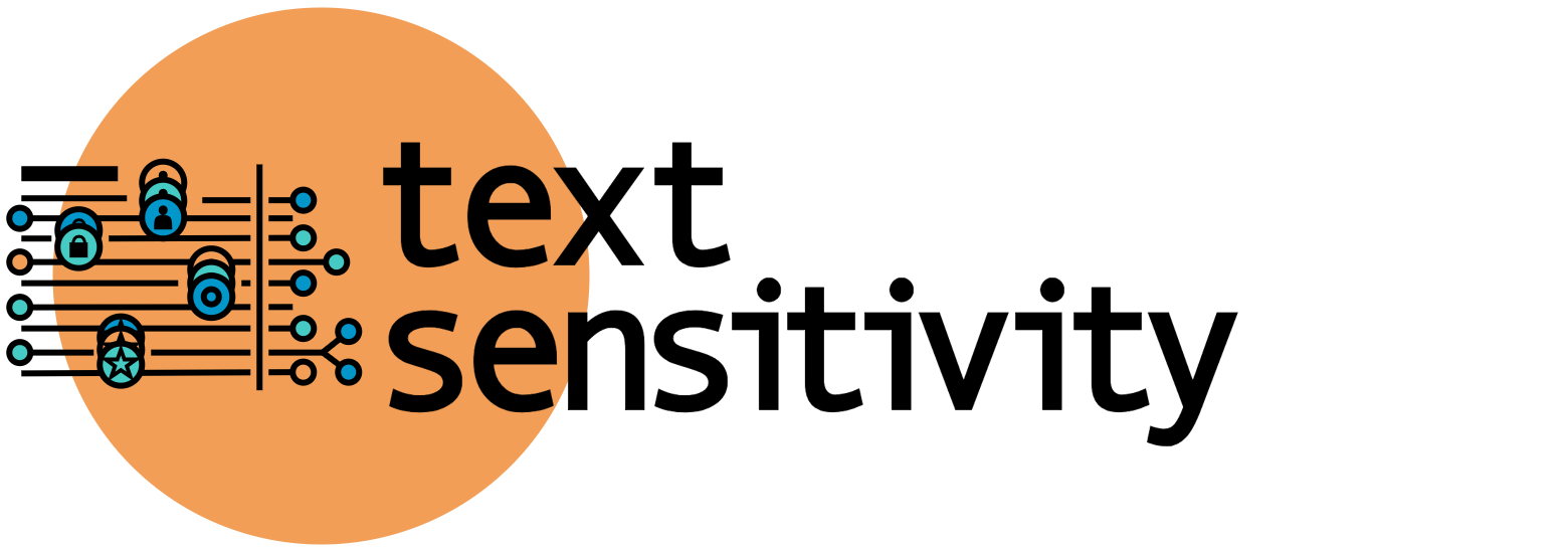 Text Sensitivity logo