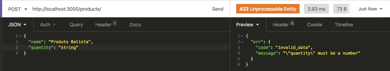 Quantidade como string