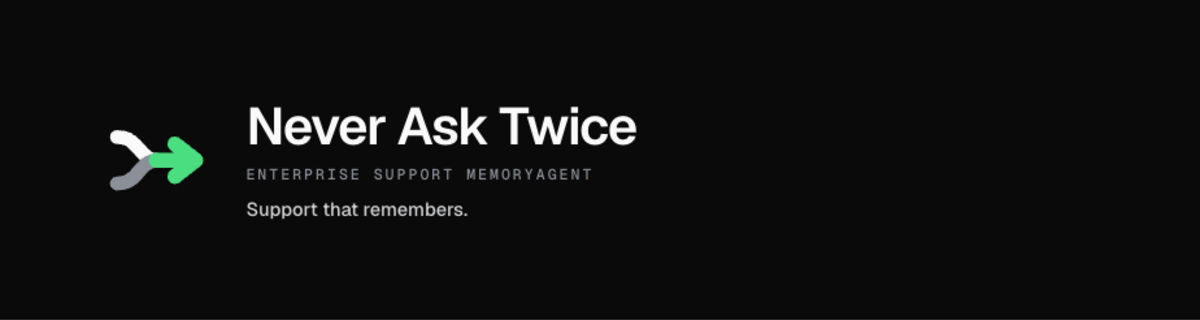 Never Ask Twice