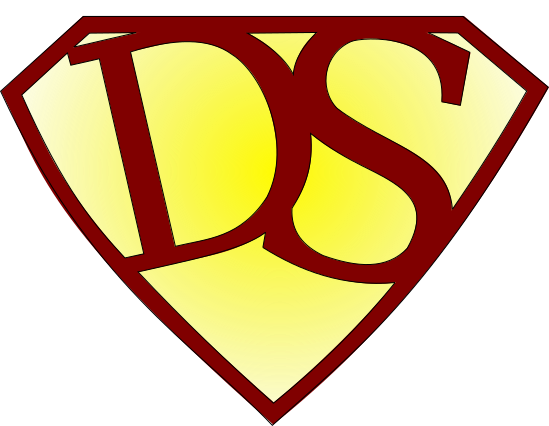 Superhero logo
