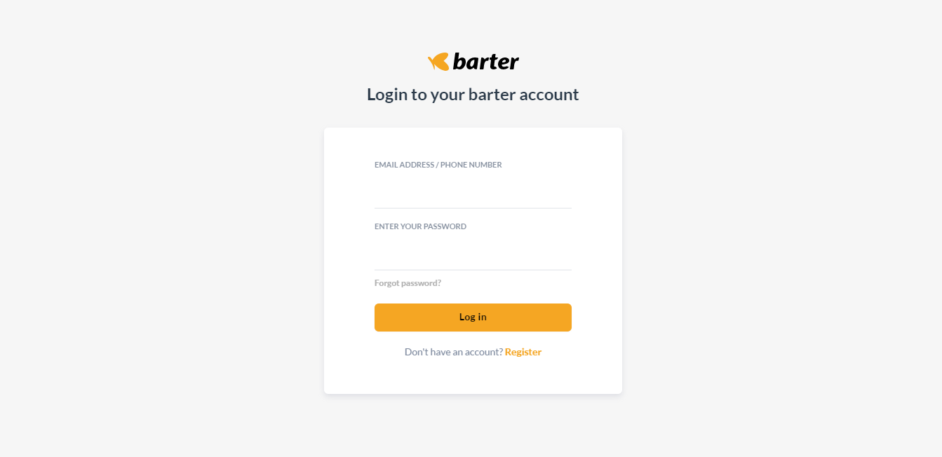 Login Page