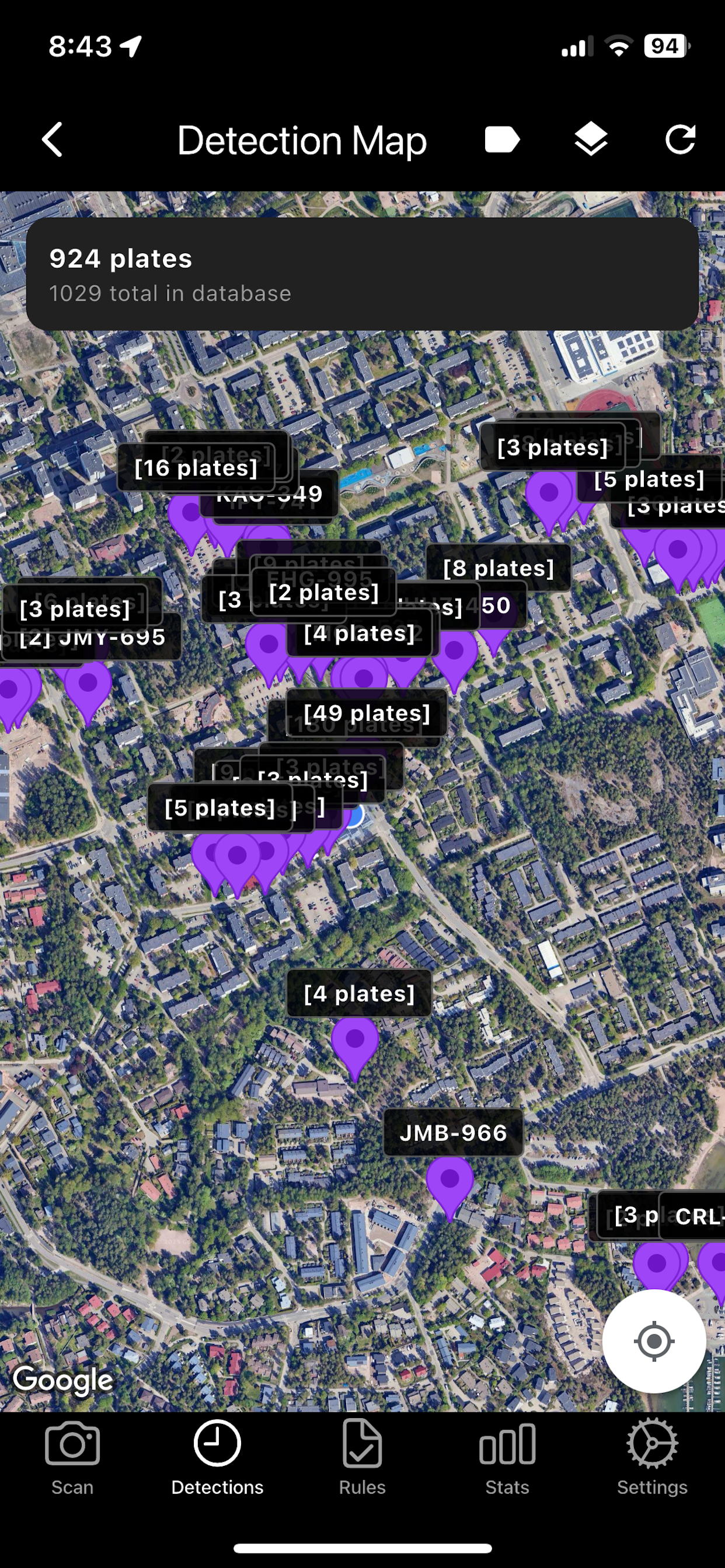 Map View