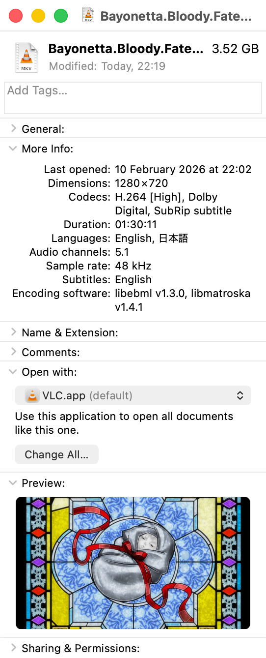 Finder Info