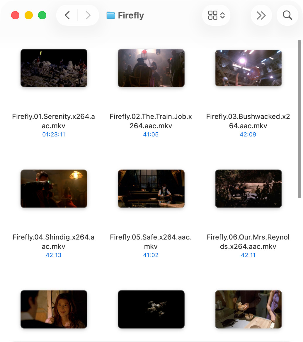 QuickLook Video screenshot