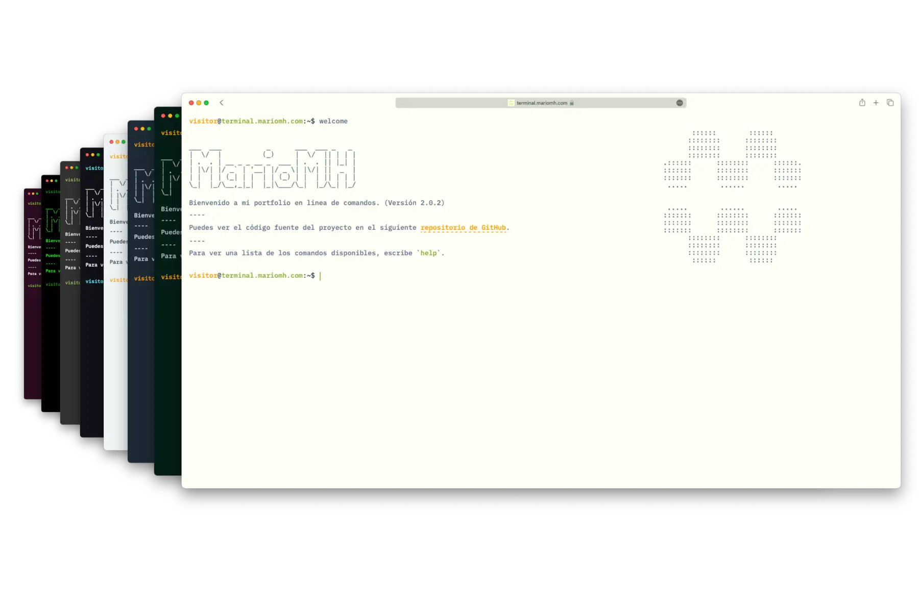 mariomh-terminal--portfolio