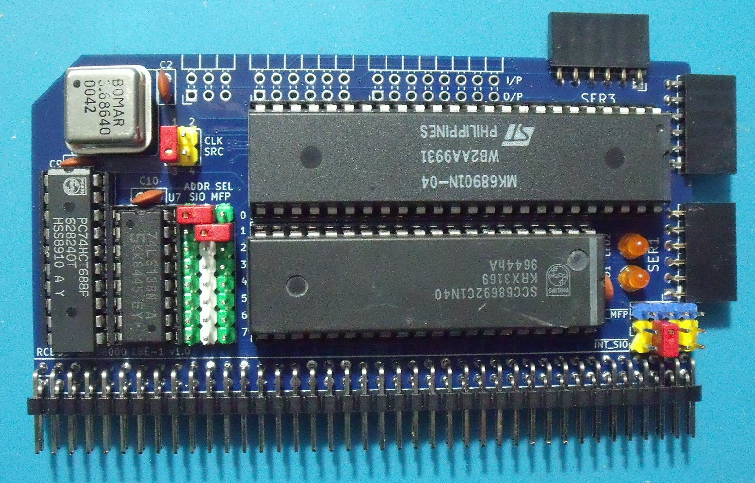 68000 LBE Board, from the project README