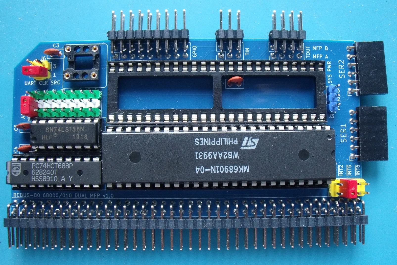 68000 MPF BOARD, from the project README