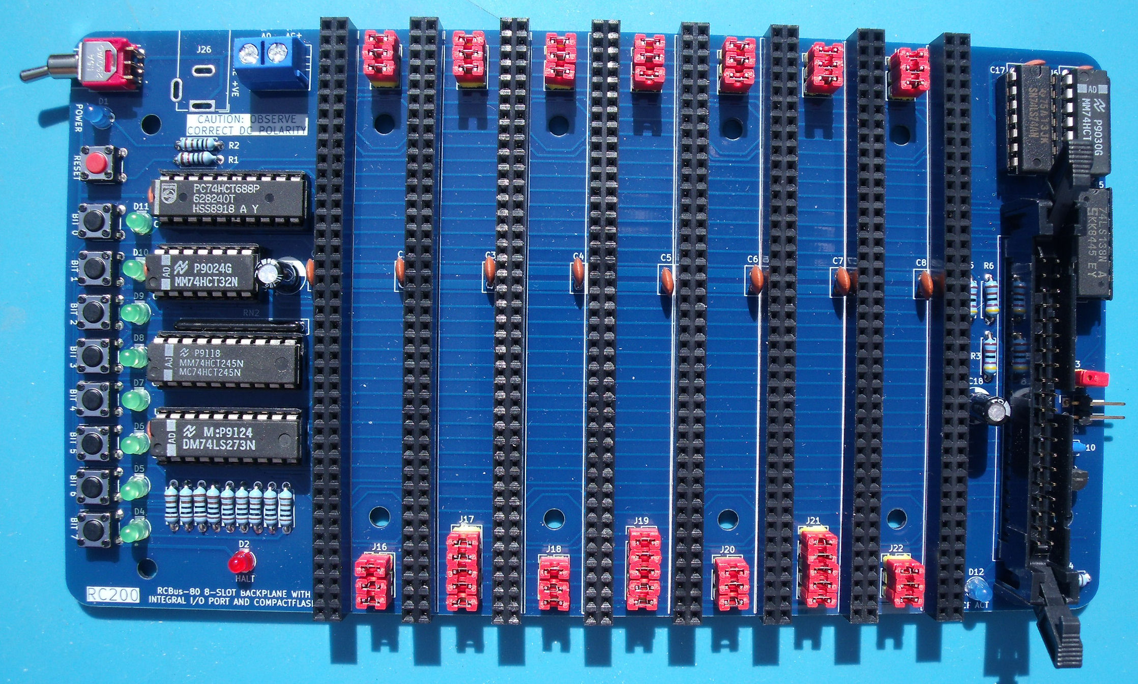 RC200-Dev Backplane, from the project README