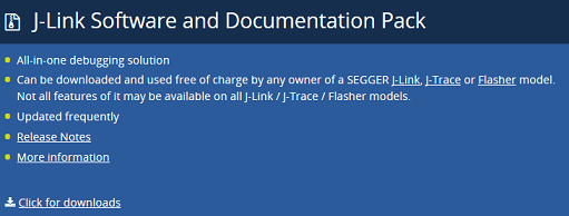 Segger jlink download