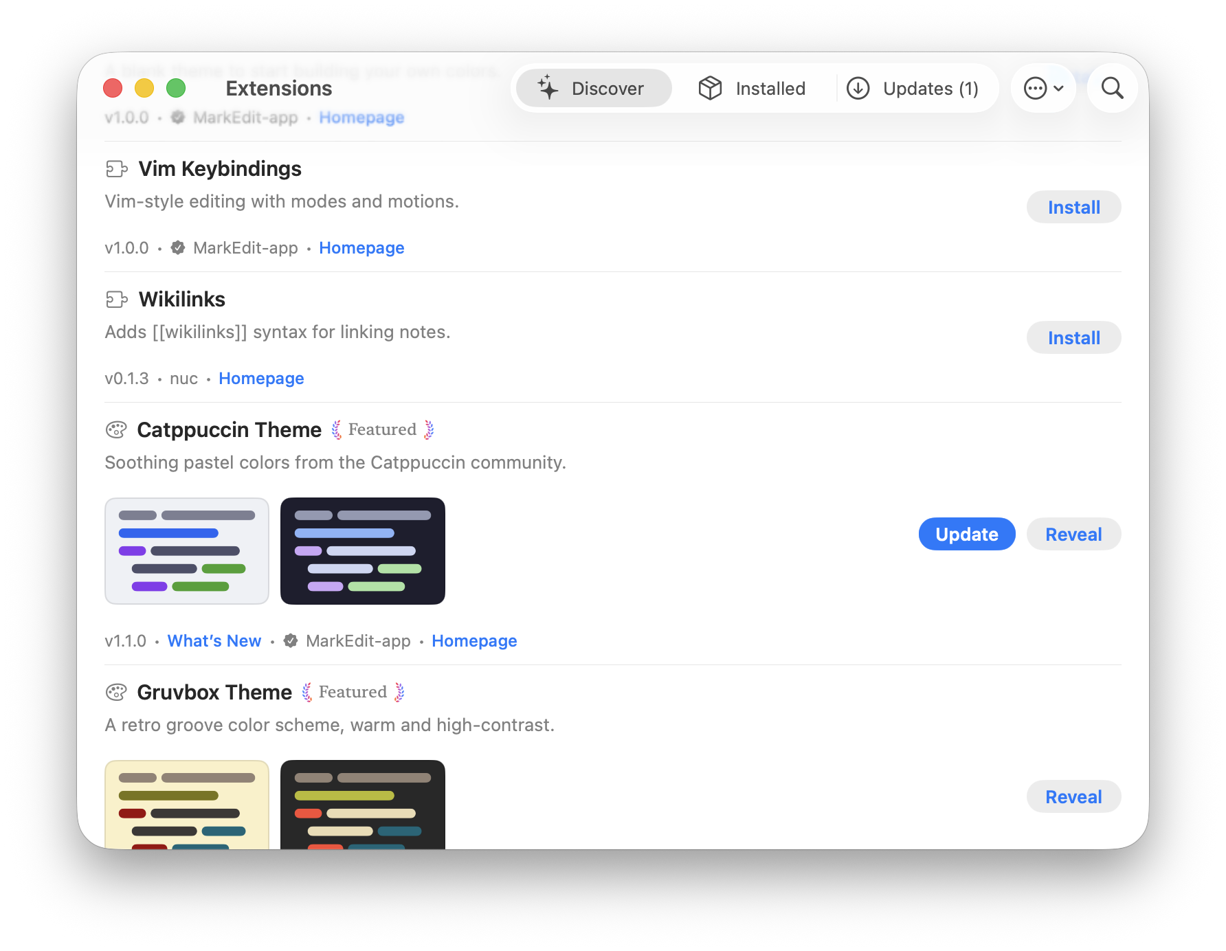 MarkEdit Extensions
