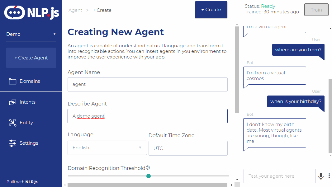 Create agent