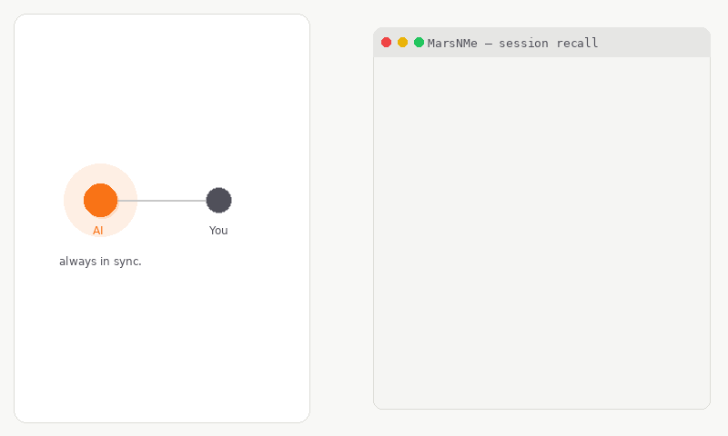 MarsNMe light mode demo