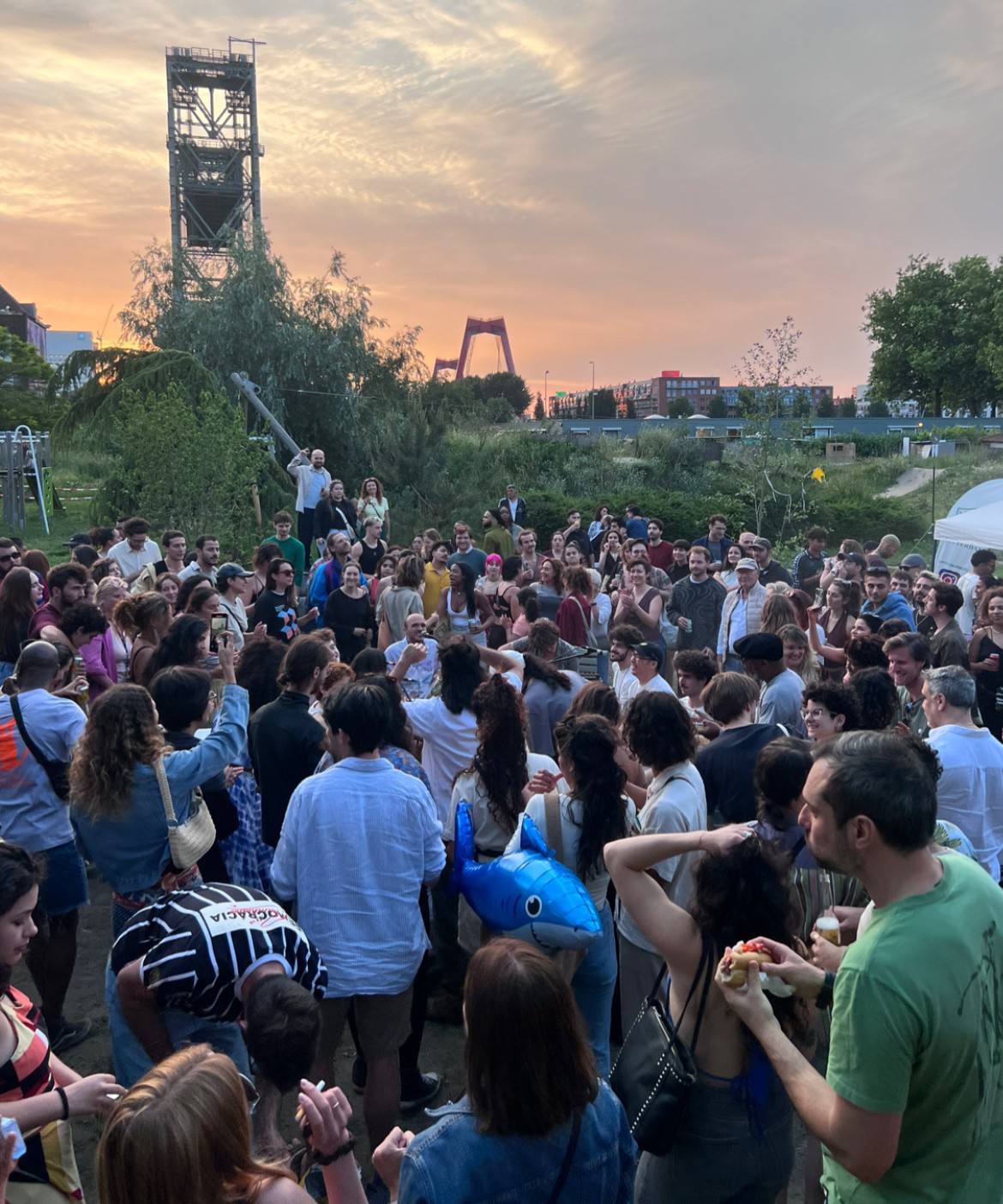 Festiviteit in het Hefpark