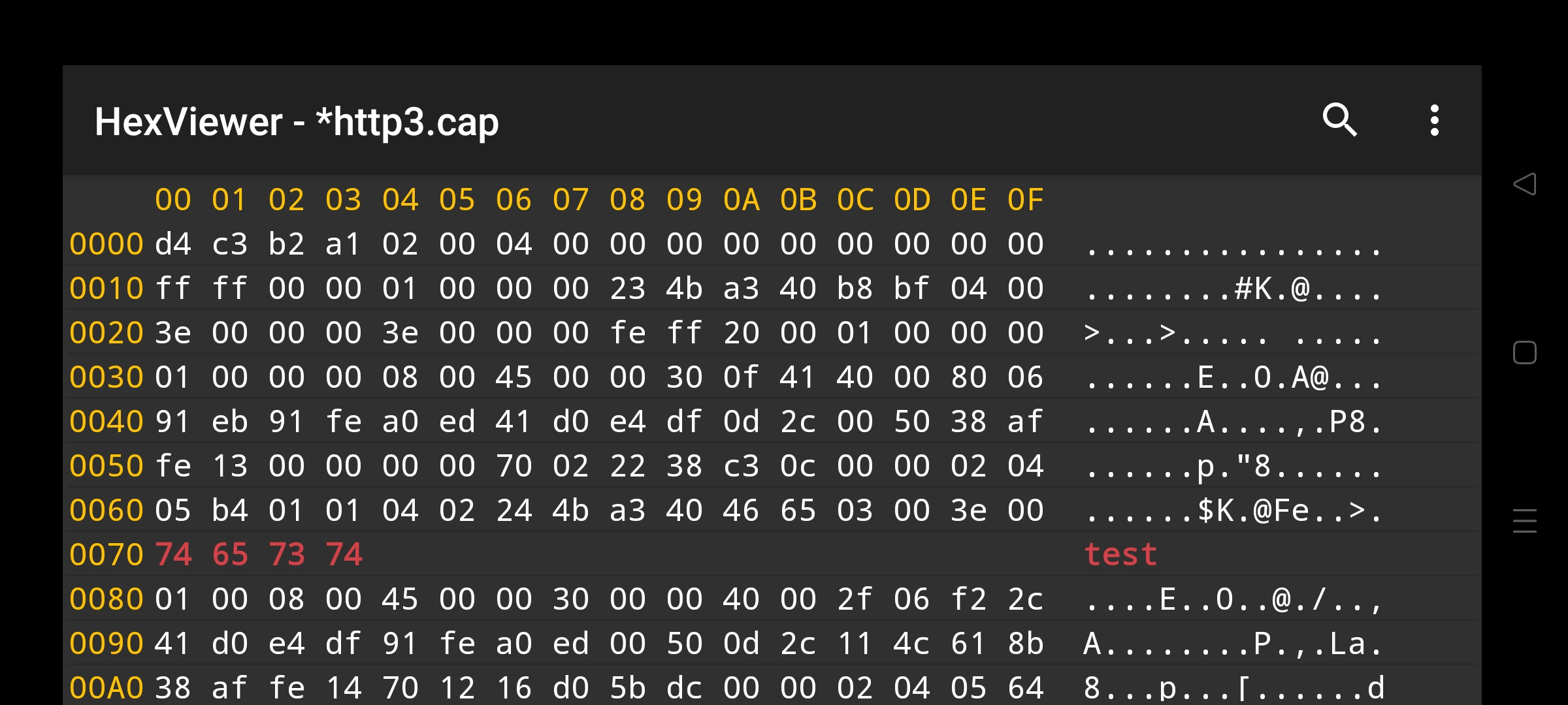 Hex display update & ine numbers landscape