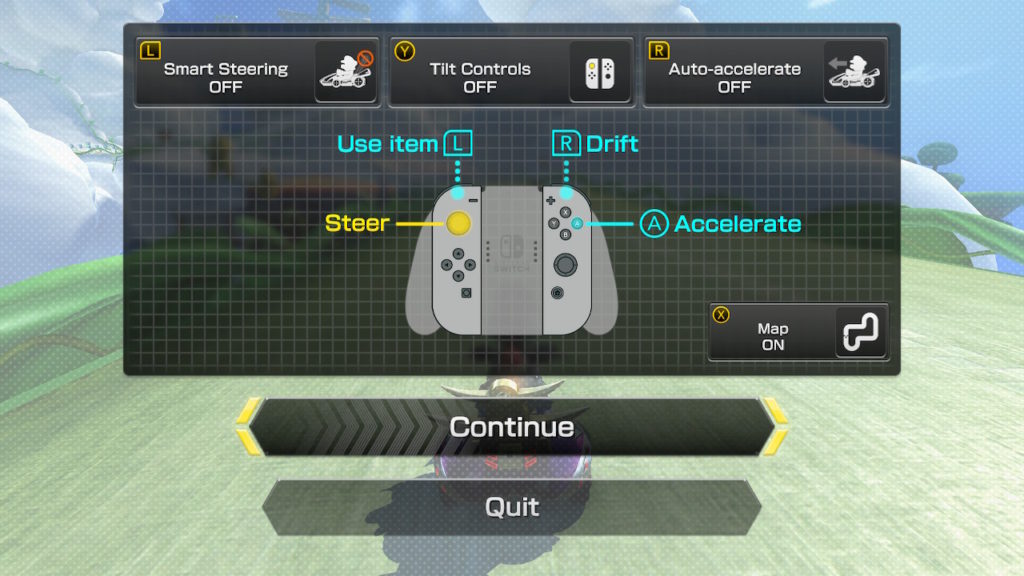 Mario Kart 8 Deluxe Basic Controls