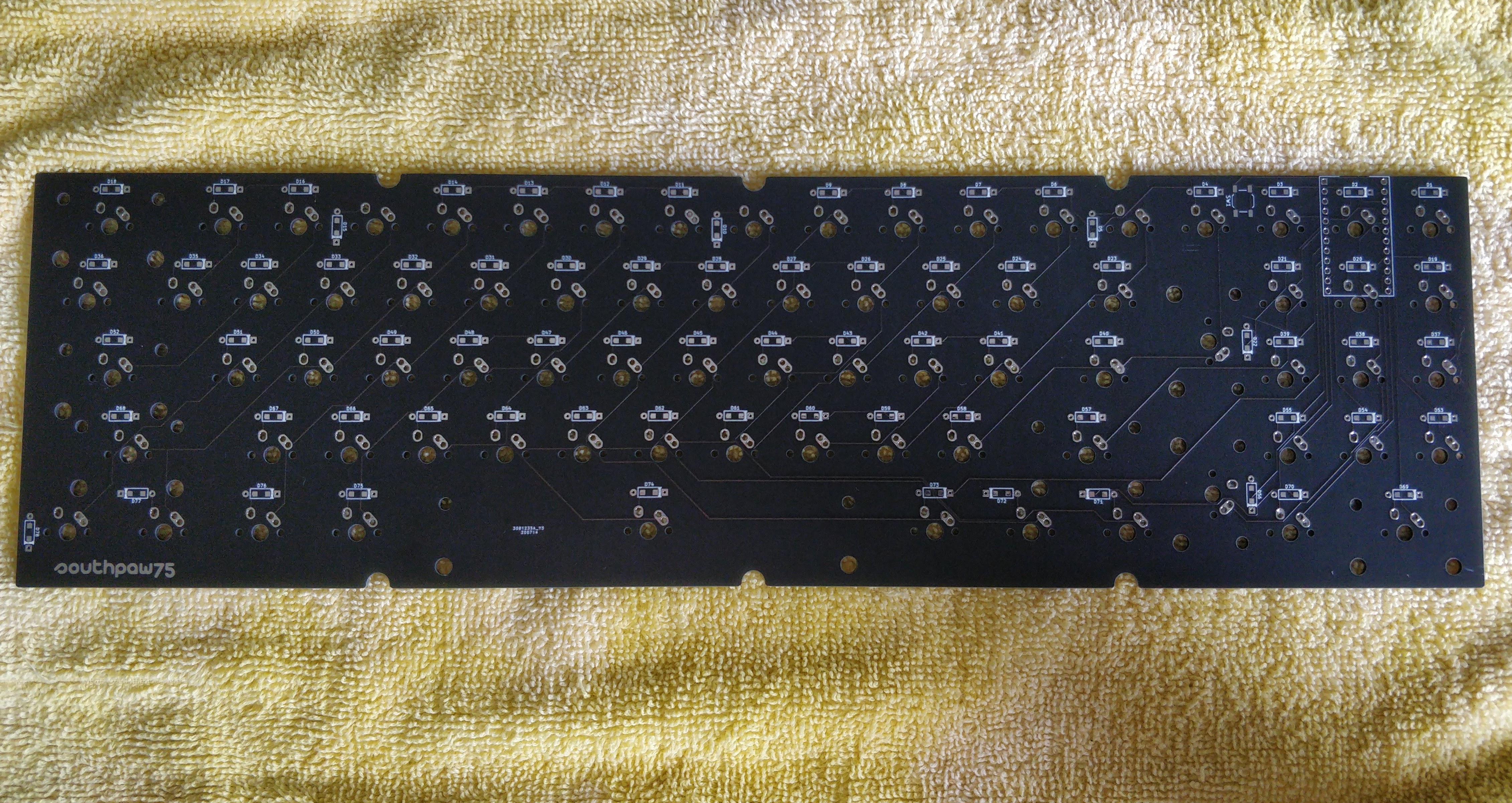 Image of empty PCB