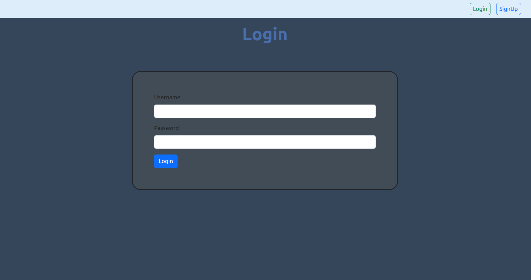 login