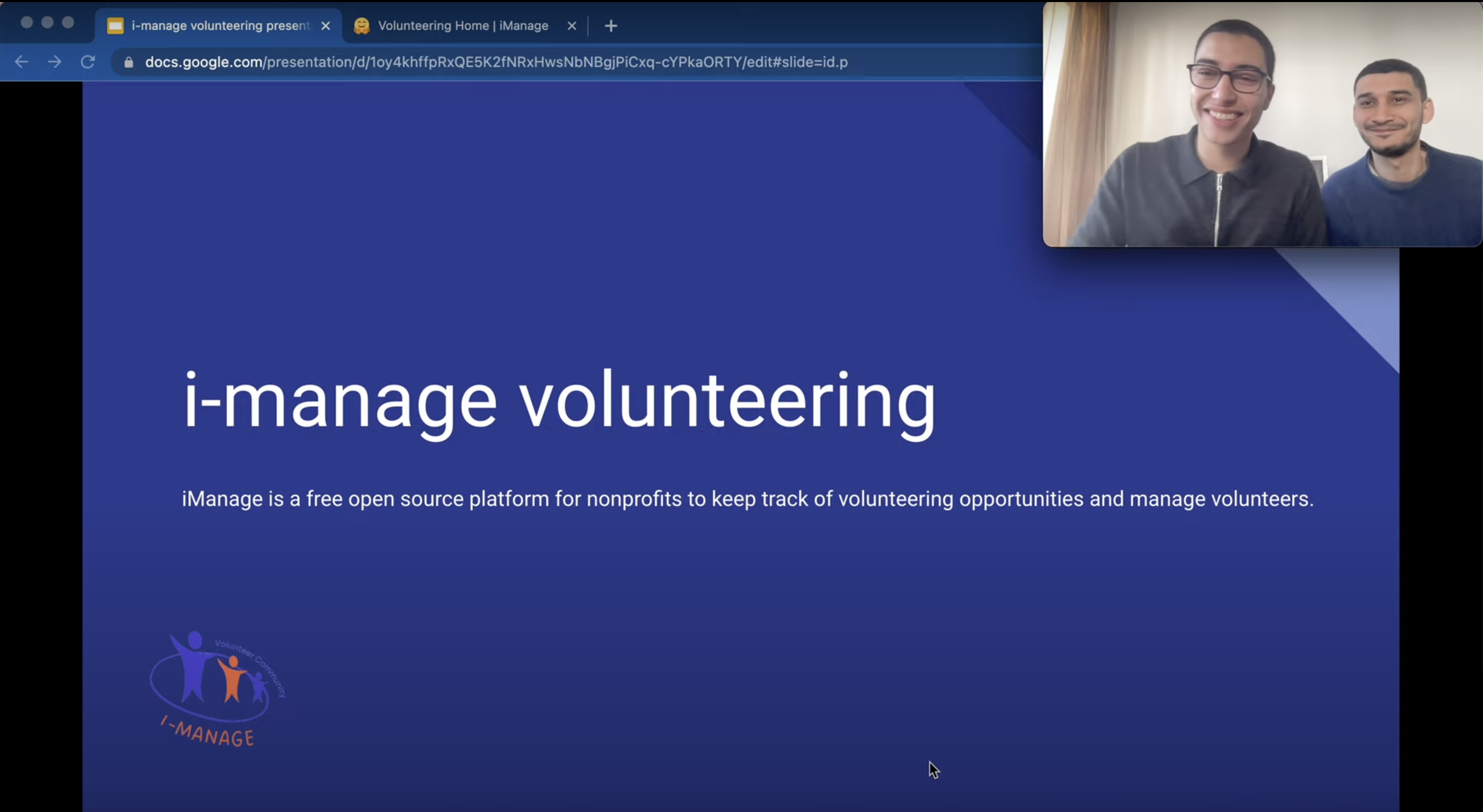 i-manage volunteering thumbnail