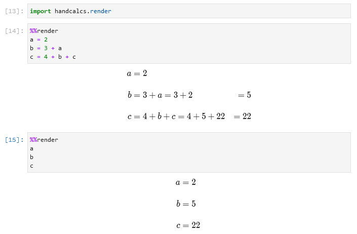 display variable demo