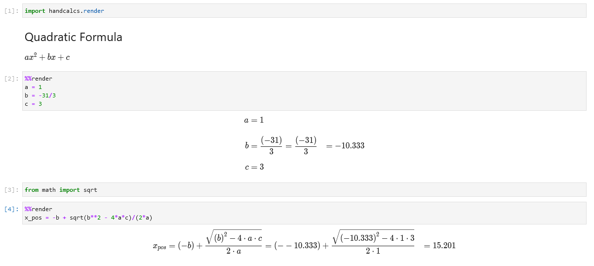 Parameters