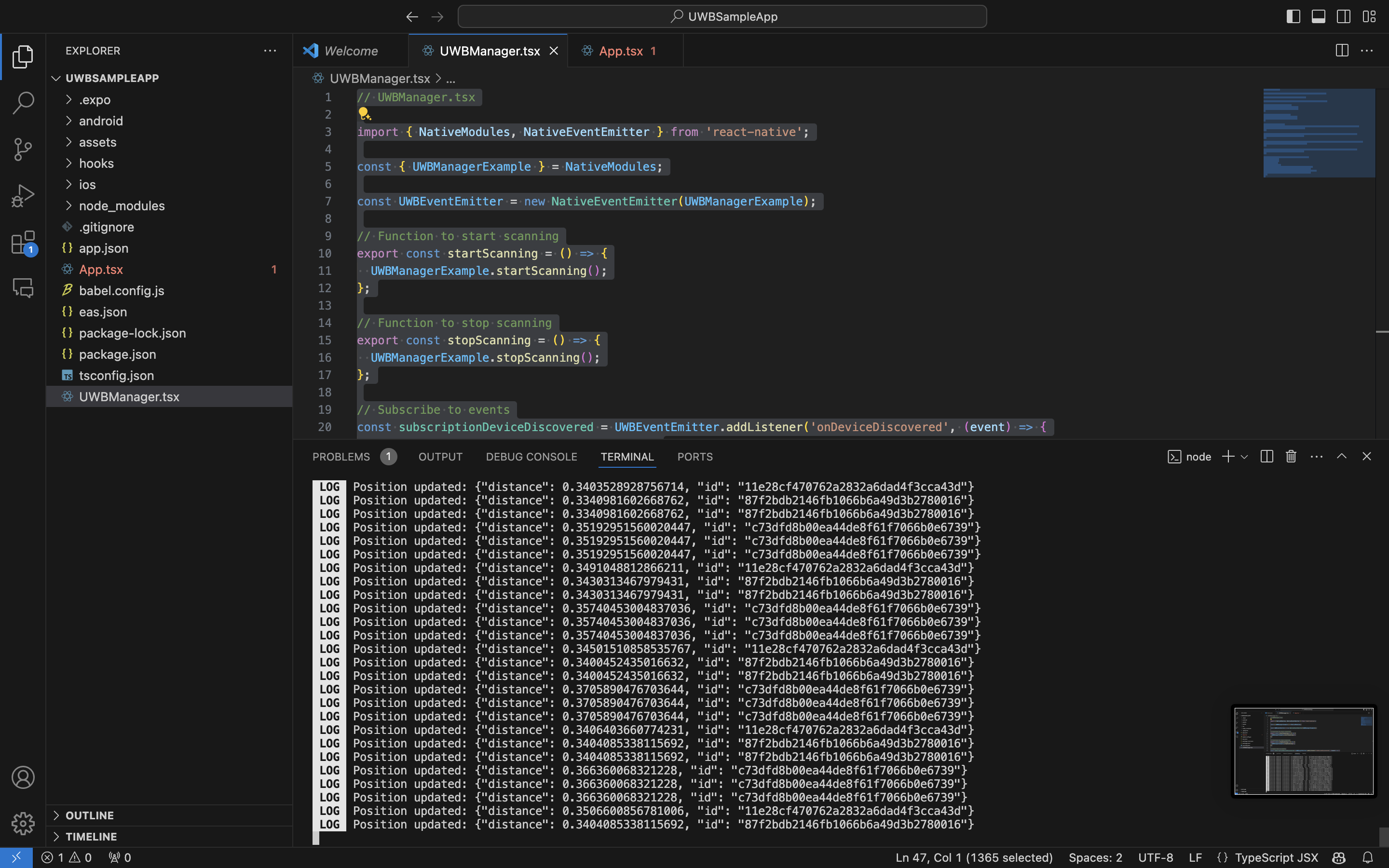 Terminal Data