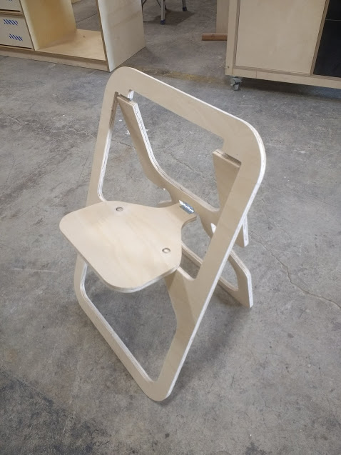 folding chair flat