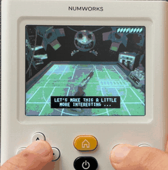 Buckshot Roulette on a real NumWorks calculator