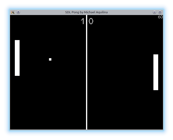 Pong on Kubuntu