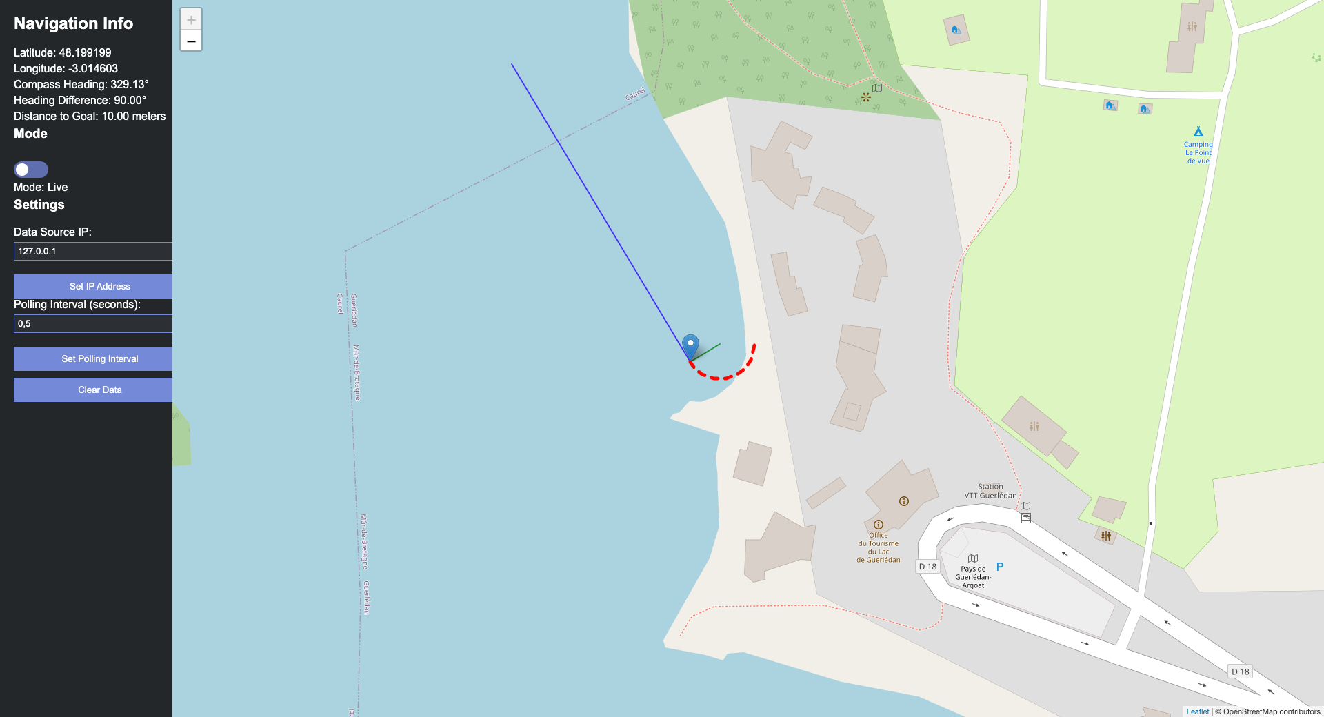 Boat Navigation Visualization