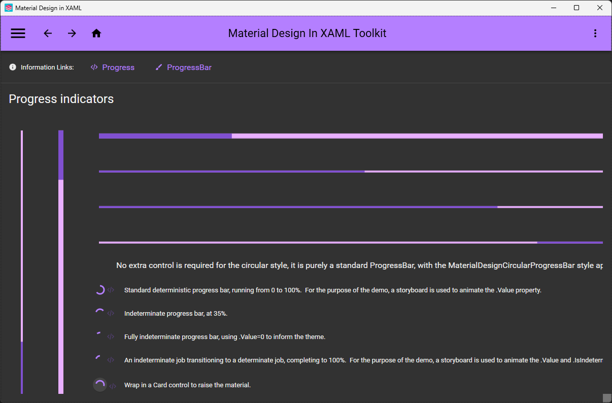 Progress Bars