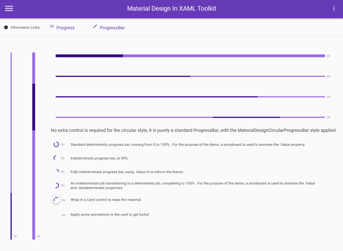 Progress Bars