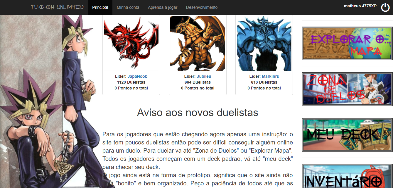 GitHub - MatheusAlvesA/Yu-Gi_Oh_Unlimited: Um jogo de navegador baseado ...