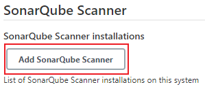 add sonar scanner