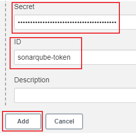 create secret