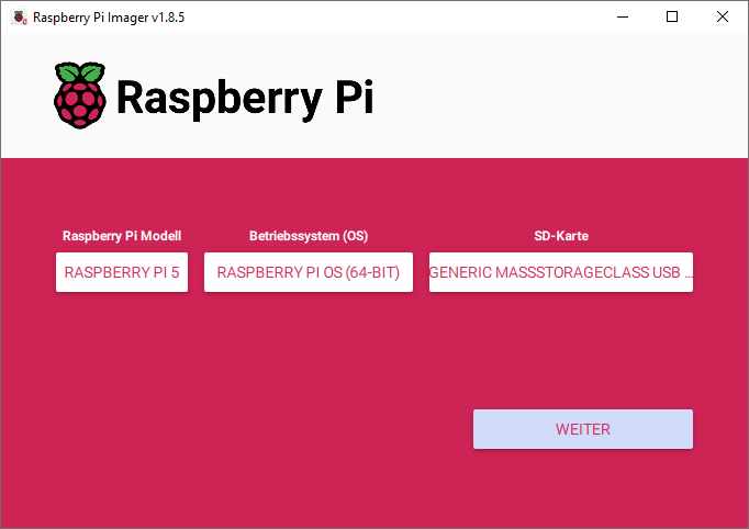 Raspberry Pi Image Installation