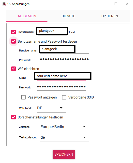 Wi-Fi Setup