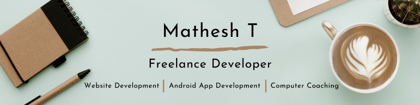 Mathesh Quasar Tech Solutions Banner