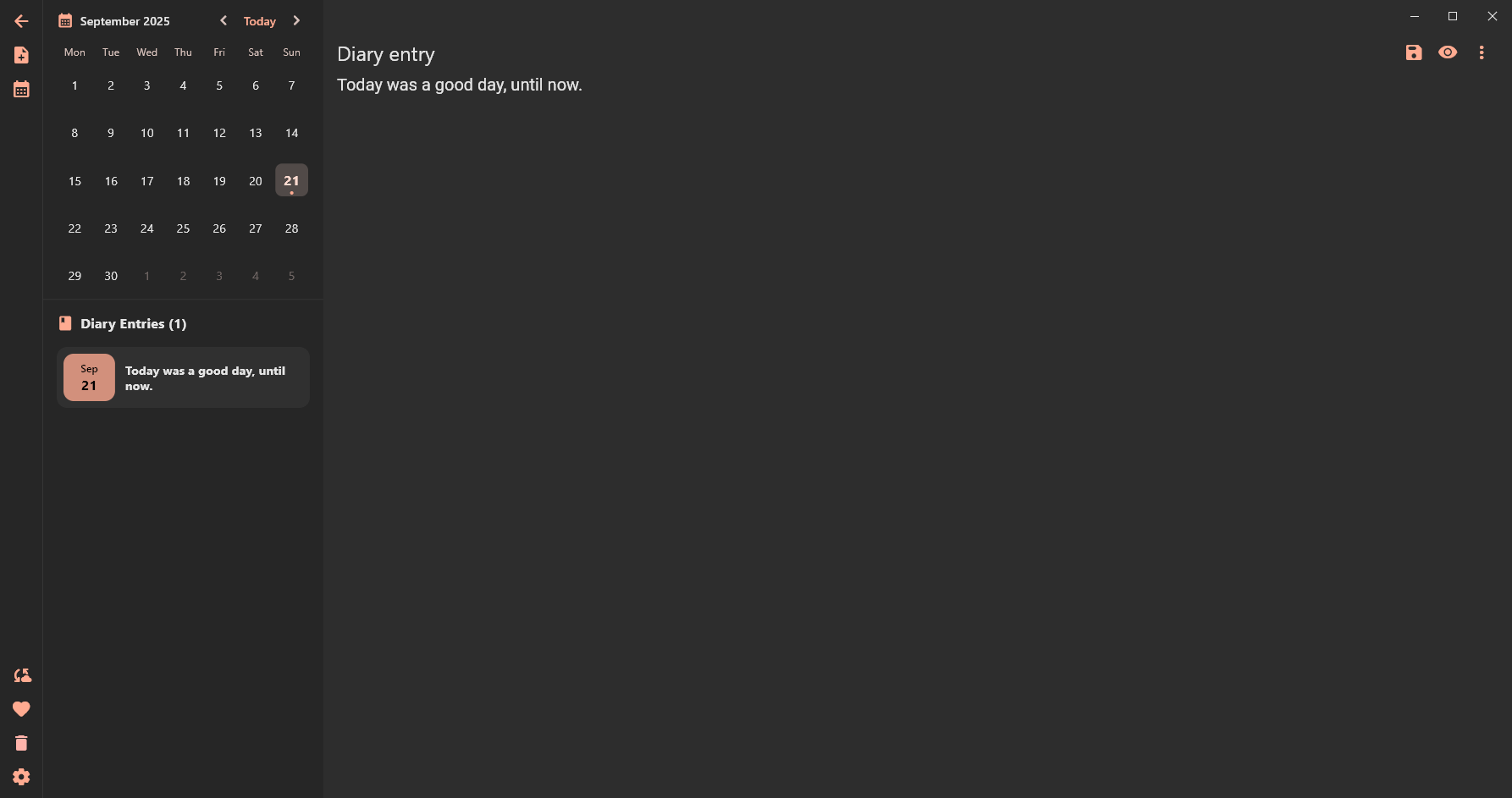 Bookmarks Screen