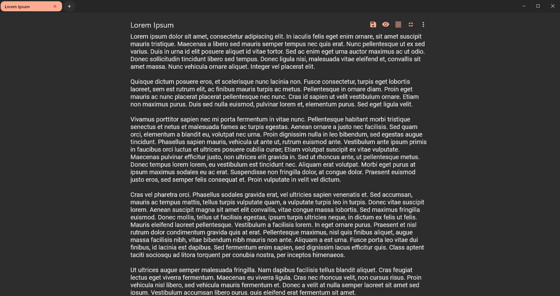 Notes Editor (distraction free)