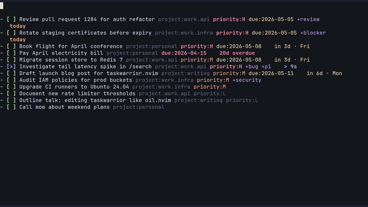 hero demo: bulk-edit priorities with a substitute, save, watch them apply