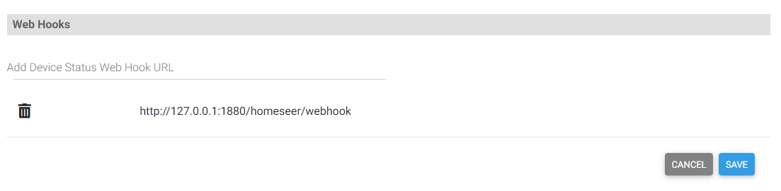 Webhook Configuration