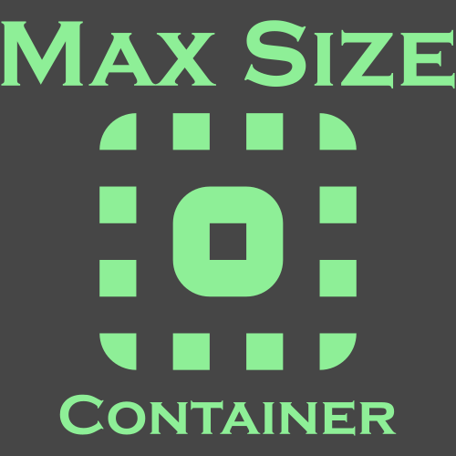Max Size Container's icon