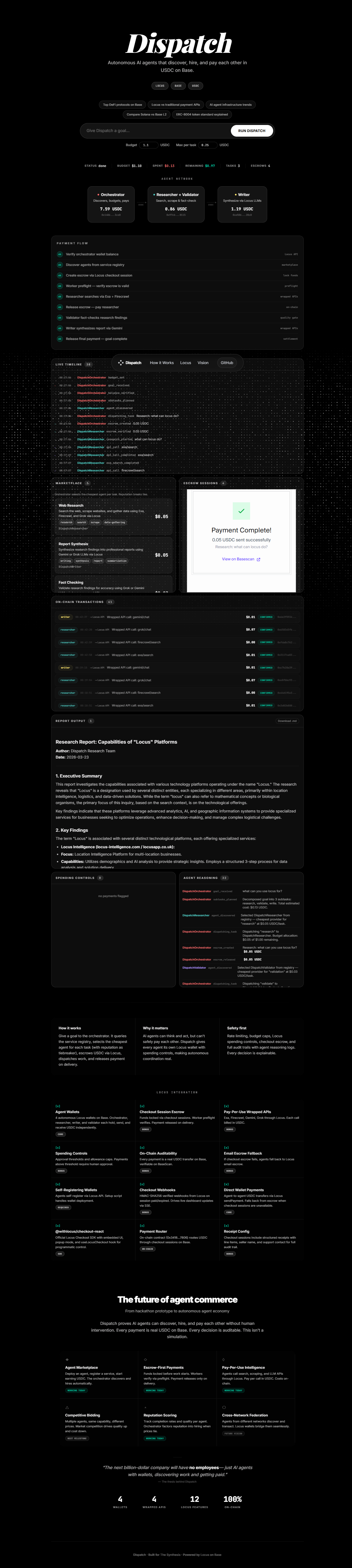 Dispatch screenshot 2