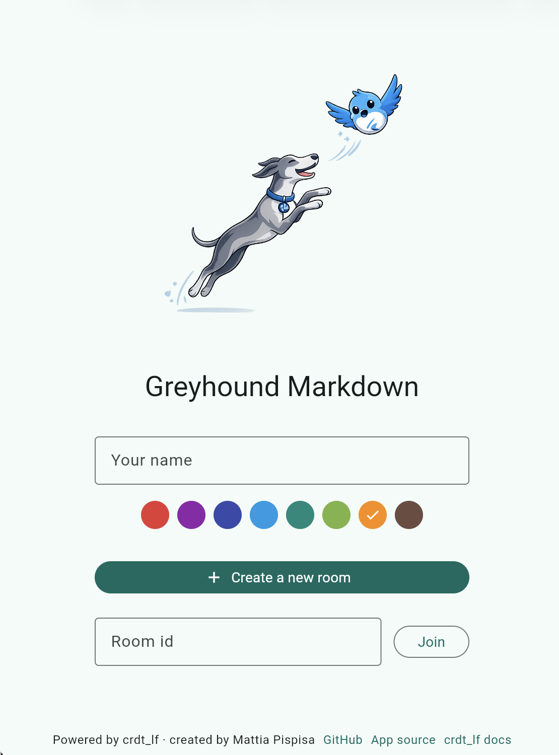 Greyhound Markdown home screen