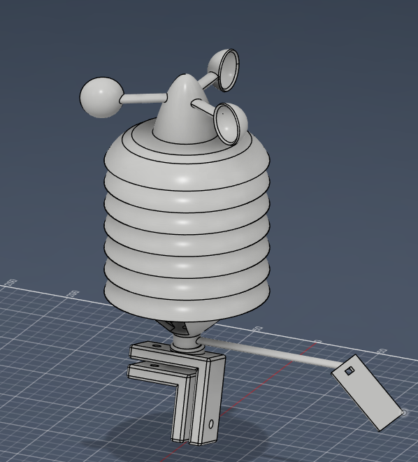 Weather station-Sensor board, from the project README